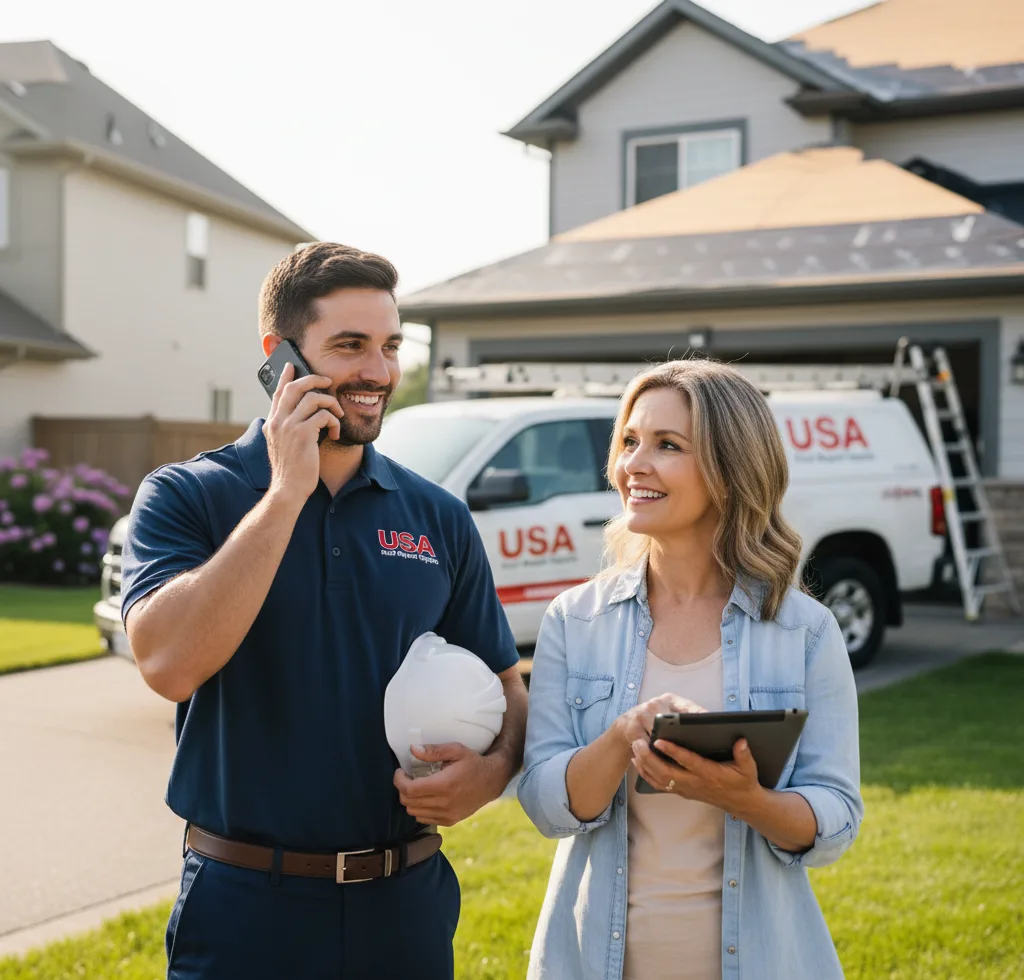 USA Roof Repair Experts customer support in Garden Valley